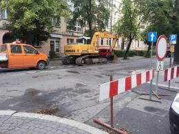 Ruszył remont ul. Kościuszki. Są utrudnienia w ruchu.