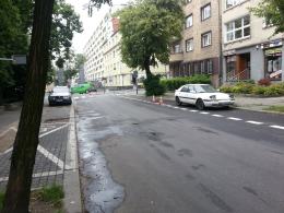 Ruszył remont ul. Kościuszki. Są utrudnienia w ruchu.