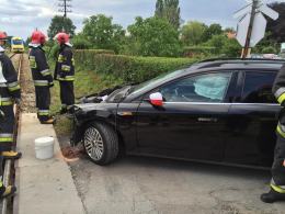 Zderzenie osobówki z szynobusem w Chmielowicach