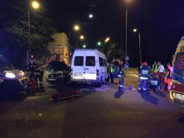 Nocny wypadek na ulicy Wrocławskiej w Opolu