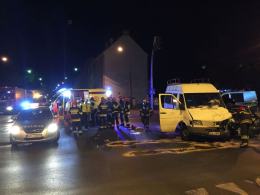 Nocny wypadek na ulicy Wrocławskiej w Opolu