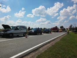 Karambol w Łosiowie, jedna osoba w szpitalu