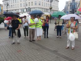Manifestacja KOD na Placu Wolności zamiast marszu