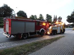 Pijany kierowca wozu bojowego OSP spowodował kolizję