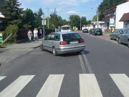 Motocyklista spowodował kolizję w Ozimku
