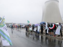 Półmetek rozbudowy Elektrowni Opole zakłócony przez protesty