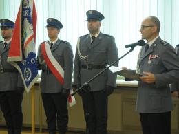 Święto opolskiej policji. Plany pokrzyżował deszcz.