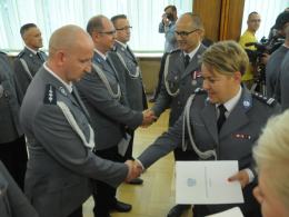 Święto opolskiej policji. Plany pokrzyżował deszcz.
