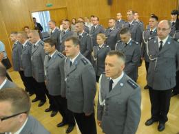 Święto opolskiej policji. Plany pokrzyżował deszcz.