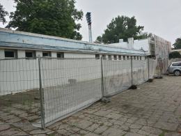 Trwa remont budynku klubowego Odry Opole