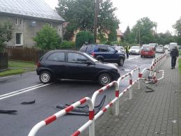 Pijany kierowca wjechał w barierki. Miał ponad 4 promile alkoholu!