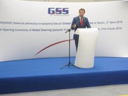 W Opolu otwarto fabrykę Global Steering Systems