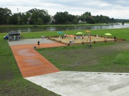 Miejska plaża nad Odrą oficjalnie otwarta