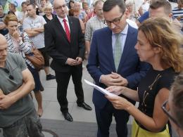 Wicepremier Mateusz Morawiecki spotkał się z opolskimi przedsiębiorcami