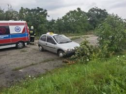 Dwa dachowania na opolskich drogach