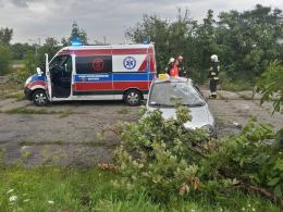 Dwa dachowania na opolskich drogach