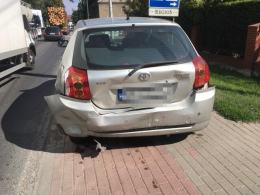 Renault i toyota zderzyły się w Czarnowąsach