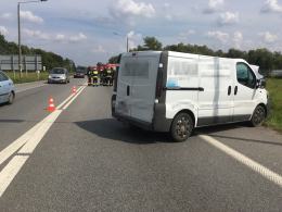Trzy auta zderzyły się na obwodnicy Opola