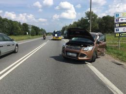 Trzy auta zderzyły się na obwodnicy Opola