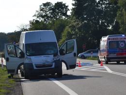 Śmiertelne potrącenie pieszego na drodze krajowej nr 46 za Grabinem