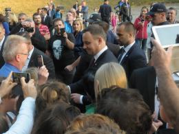 Prezydent Andrzej Duda z wizytą na Opolszczyźnie