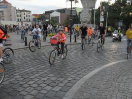 "Rowerzysto bądź widoczny!". Kolejna Masa Krytyczna na ulicach Opola.