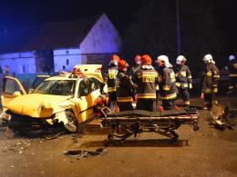 3 osoby ranne w wypadku w Żelaznej