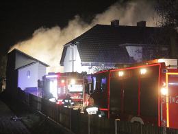 11 zastępów straży gasi pożar w Antoniowie