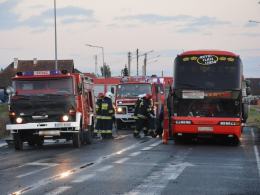 Awaria autokaru wymagała interwencji strażaków