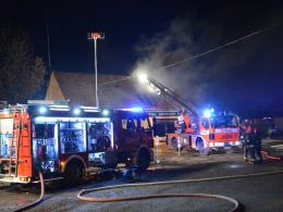 Pożar baru w Bierkowicach