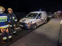 Karambol w Jełowej, 6 osób zostało rannych