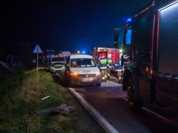 Karambol w Jełowej, 6 osób zostało rannych
