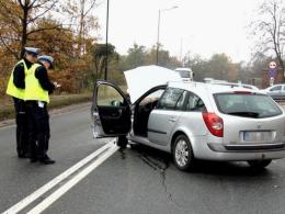 Wypadek w Nysie, jedna osoba ranna