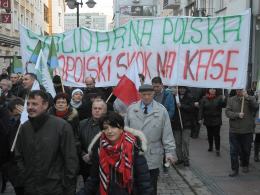 Duże Opole. 1500 przeciwników przemaszerowało ulicami miasta.