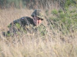 Żołnierze rezerwy szkolą się na poligonie w Winowie