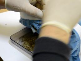 W bieliźnie, przesłanej do więzienia była... marihuana