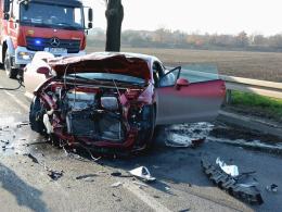 Spowodował wypadek podczas wyprzedzania i uciekł