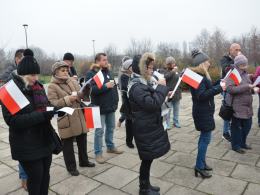 Wznieśli toast na skwerze im. Władysława Bartoszewskiego