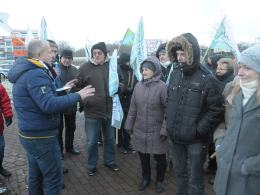 Duże Opole. 100 osób blokowało obwodnicę miasta.