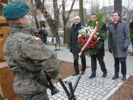Nad Młynówką uroczyście odsłonięto polsko-węgierski obelisk