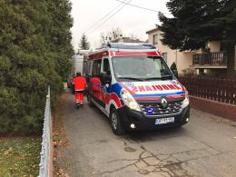 Koparka potrąciła robotnika, trafił do szpitala