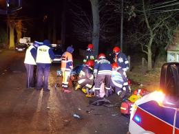Wjechał w motorower, którym jechała matka z dzieckiem i uciekł