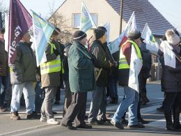 Duże Opole. Były dwie blokady drogi w Czarnowąsach, będzie głodówka?