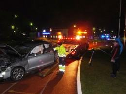 Pijany Serb wjechał audi na stadion lekkoatletyczny w Opolu