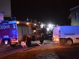 Pożar 3 samochodów przy ul. Dworskiej. Podpalenie?