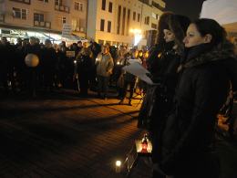 "Strajk Obywatelski". Opolanie demonstrowali sprzeciw wobec działań władzy.