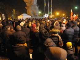 "Strajk Obywatelski". Opolanie demonstrowali sprzeciw wobec działań władzy.