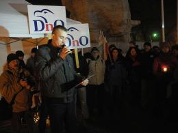 "Strajk Obywatelski". Opolanie demonstrowali sprzeciw wobec działań władzy.