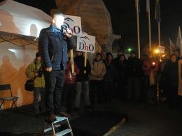 "Strajk Obywatelski". Opolanie demonstrowali sprzeciw wobec działań władzy.