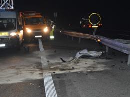 Autostrada A4 zablokowana po wypadku